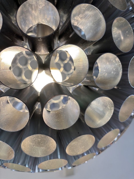 Image 1 of Kenwell Lightning Space Age Pendelleuchte 1970er Jahre