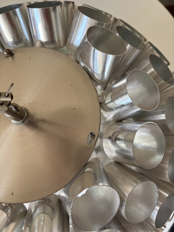 Image 1 of Kenwell Lightning Space Age Pendelleuchte 1970er Jahre