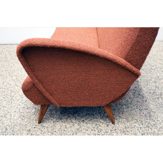Image 1 of Mid Century Italienisches Dreisitzer-Sofa, 1950er Jahre
