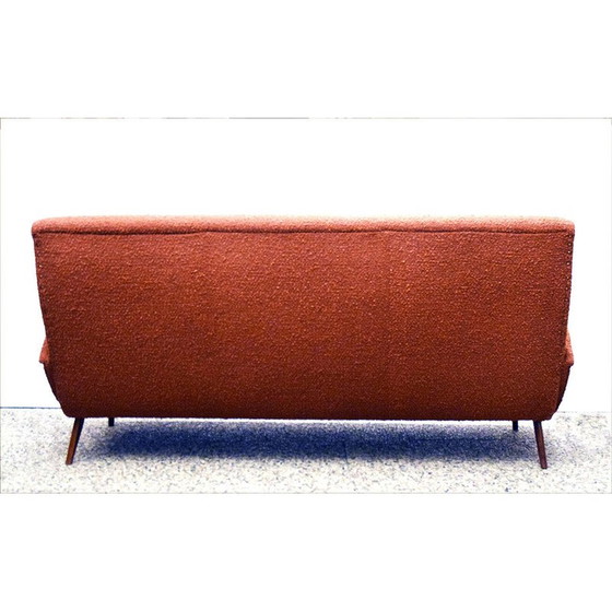 Image 1 of Mid Century Italienisches Dreisitzer-Sofa, 1950er Jahre