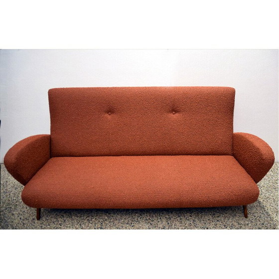 Image 1 of Mid Century Italienisches Dreisitzer-Sofa, 1950er Jahre