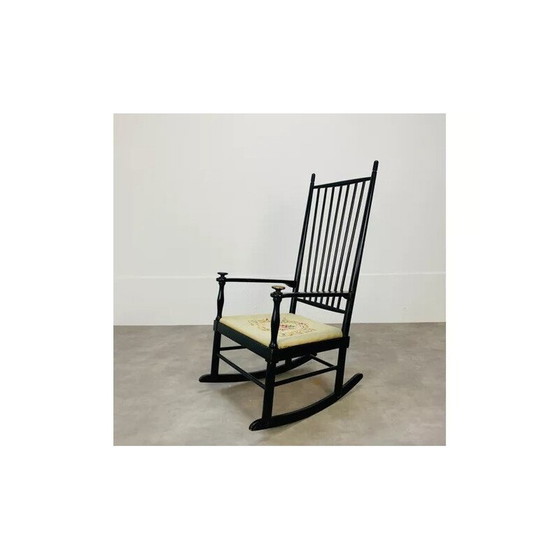 Image 1 of Skandinavischer Vintage-Schaukelstuhl von Karl Axel Adolfsson für Gemla, Schweden 1960