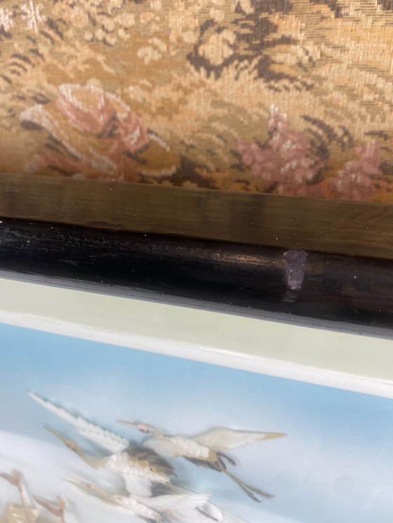 Image 1 of Asiatisches Gemälde Aus Muscheln