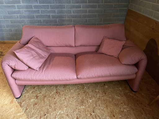 2er-Set zeitlose Design-Stühle Cassina Maralunga