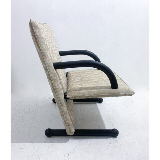 Image 1 of Mid Century Sessel "T line" von Felix de Burkhard Vogtherr für Arflex, Italien 1980er