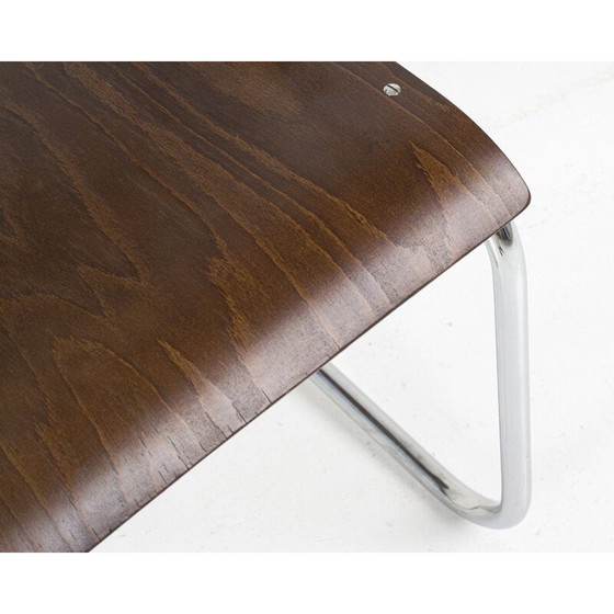 Image 1 of Paar vintage S43 Freischwinger von Mart Stam für Thonet 1940er Jahre