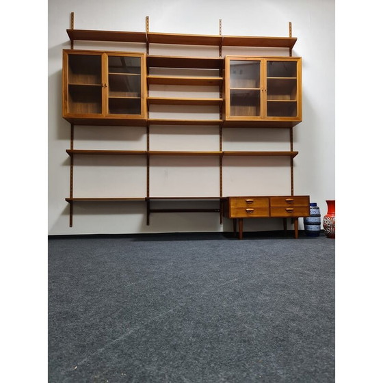 Image 1 of Vintage-Wandschrank aus Teakholz von Kai Kristiansen