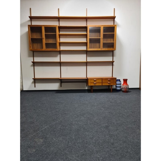 Image 1 of Vintage-Wandschrank aus Teakholz von Kai Kristiansen