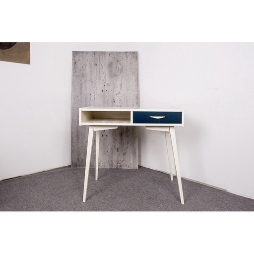 Ungarischer Schreibtisch aus Metall und Holz - 1960er Jahre