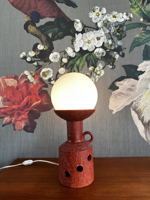 Vintage-Keramik-Tischlampe