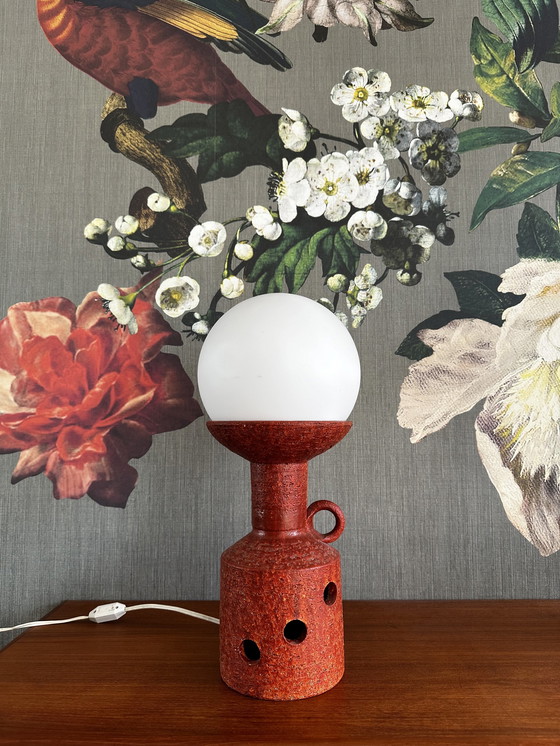 Image 1 of Vintage-Keramik-Tischlampe