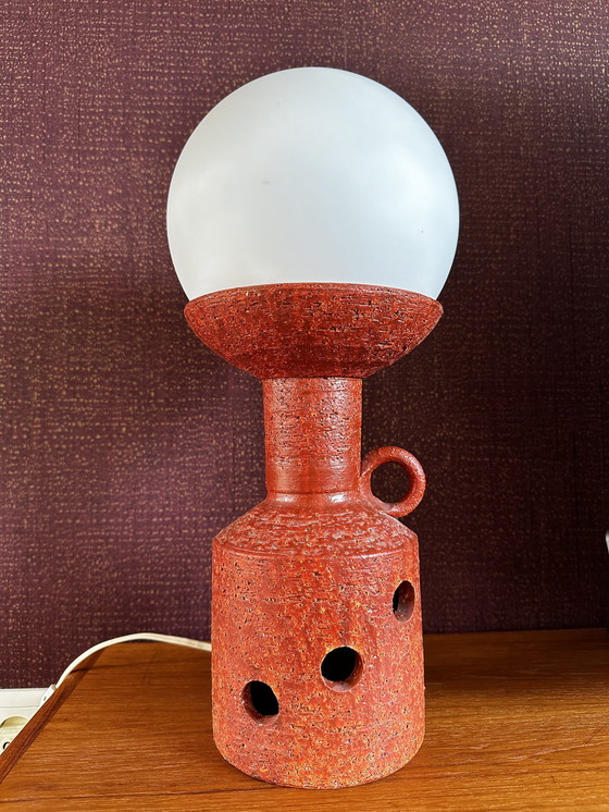 Image 1 of Vintage-Keramik-Tischlampe