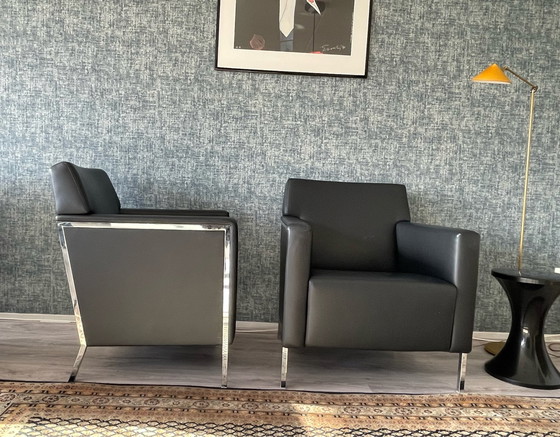 Image 1 of Ledersitzgruppe Moroso Steel