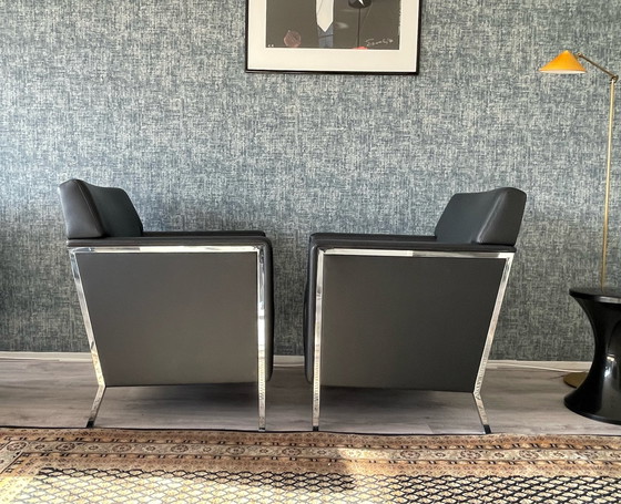 Image 1 of Ledersitzgruppe Moroso Steel