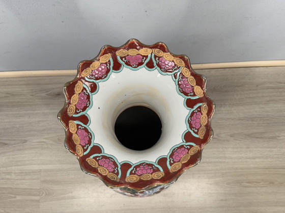 Image 1 of Beeindruckende große japanische Vase