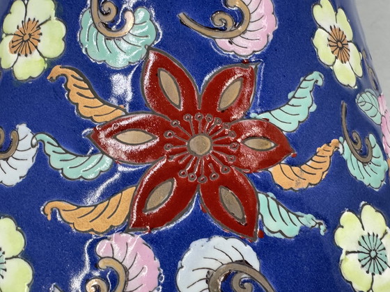 Image 1 of Beeindruckende große japanische Vase