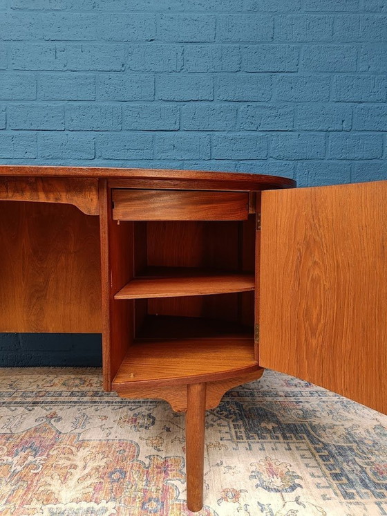 Image 1 of Alter dänischer Design-Schreibtisch, Hp Hansen, 1960er Jahre