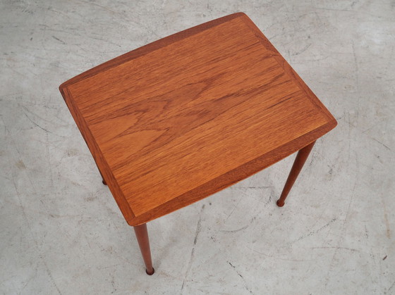 Image 1 of Couchtisch aus Teakholz, Dänisches Design, 1970er Jahre, Produktion: Dänemark