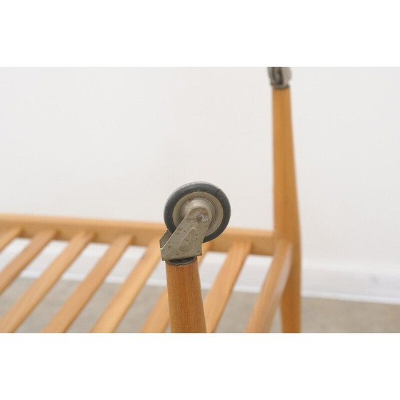 Image 1 of Serviertisch aus Buchenholz von Krásná Jizba, Tschechoslowakei 1950