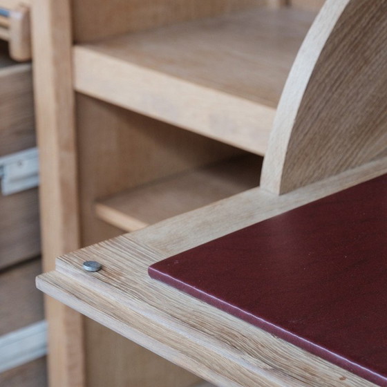 Image 1 of Vintage-Schrank aus Eichenholz von Guillerme und Chambron, Frankreich 1960er Jahre