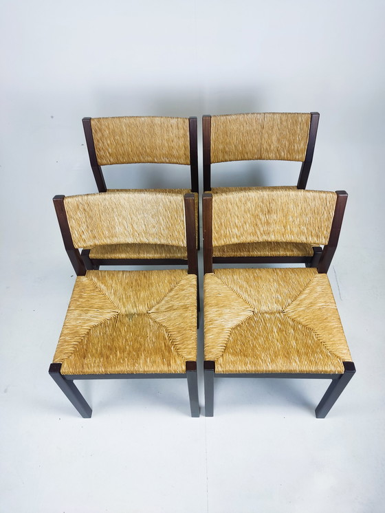 Image 1 of 4x Pastoe von Cees Braakman Esszimmerstuhl