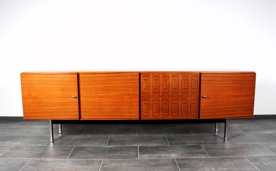 Image 1 of Außergewöhnliche Musterring-Credenza aus Palisanderholz