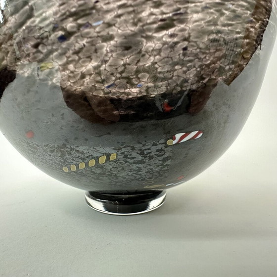 Image 1 of Glasvase "Satellite bowl" von Bertil Vallien für Kosta Boda, Schweden 1990