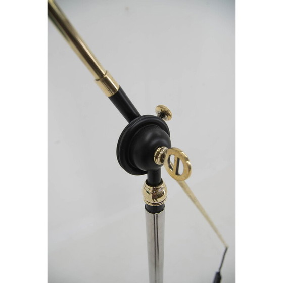Image 1 of Vintage Art Deco verstellbare Stehlampe, Dänemark 1940