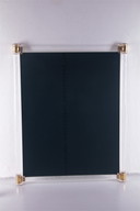 Charles Hollis Jones Großer Plexiglas-Wandspiegel, 1970 USA