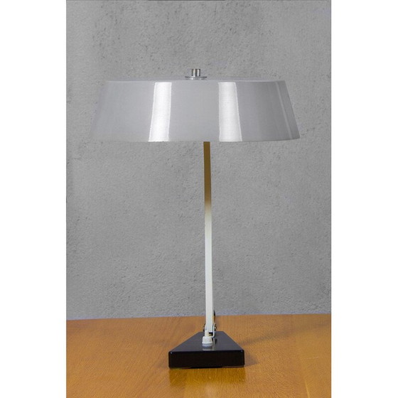 Image 1 of Vintage Schreibtischlampe von H. Busquet für Hala - 1950s