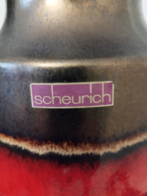 1 Scheurich Vase Lava Drip