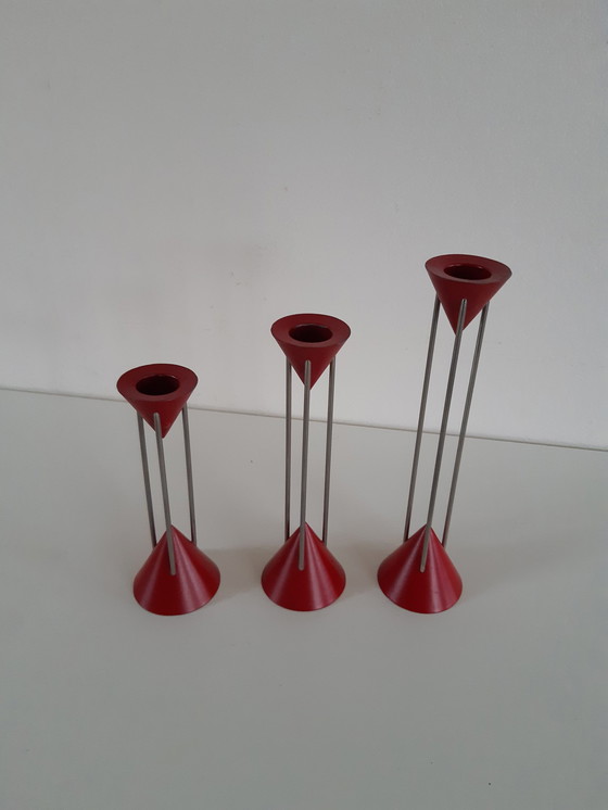 Image 1 of 3x Markus Börgens Kerzenständer