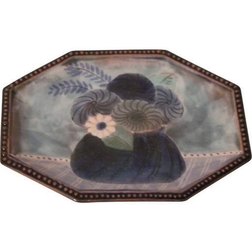 Vintage-Keramik-Taschenorganizer von Robert und Jean Cloutier, 1970