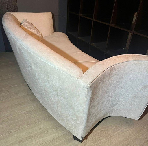 Eichholtz Sofa Giulietta Ecru Samt