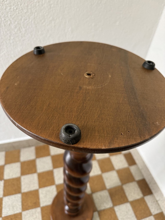 Image 1 of Säule Gedrehtes Holz 60er Jahre