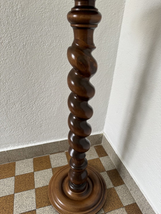 Image 1 of Säule Gedrehtes Holz 60er Jahre