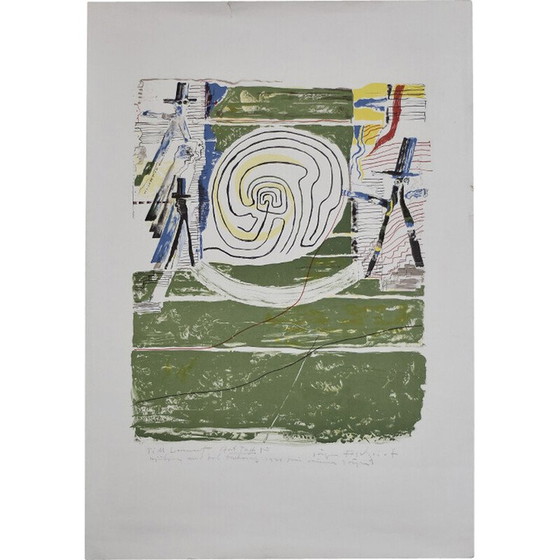 Image 1 of Farblithografie von Jörgen Fogelqvist, 1977