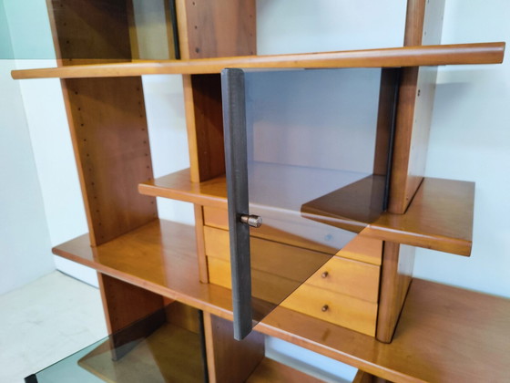 Image 1 of Mid-Century Modernes Wandregal von Saporiti, Italien, 1970er Jahre