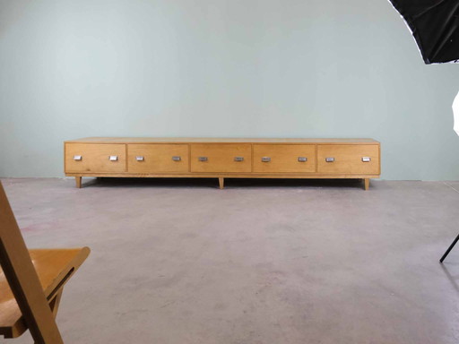 XXL Vintage Industrial Sideboard MidCentury 