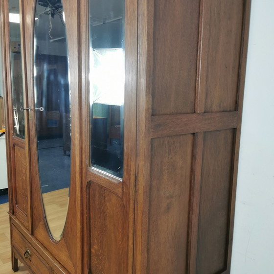 Image 1 of Antiker Kleiderschrank, Garderobenschrank, Spiegelschrank. Abnehmbar