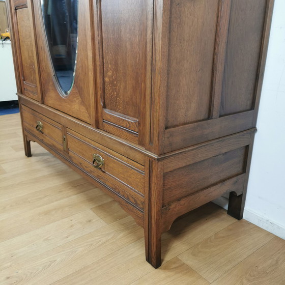 Image 1 of Antiker Kleiderschrank, Garderobenschrank, Spiegelschrank. Abnehmbar