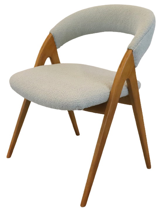 Image 1 of WK möbel Sessel Stuhl 'Mehmels' Vintage