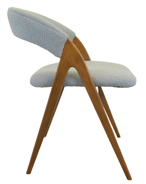 Image 1 of WK möbel Sessel Stuhl 'Mehmels' Vintage