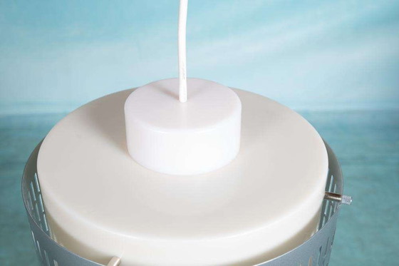 Image 1 of Minimalistische 70er Jahre Pendelleuchte Aluminium, Midmod Pendelleuchte