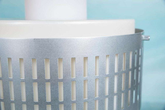 Image 1 of Minimalistische 70er Jahre Pendelleuchte Aluminium, Midmod Pendelleuchte