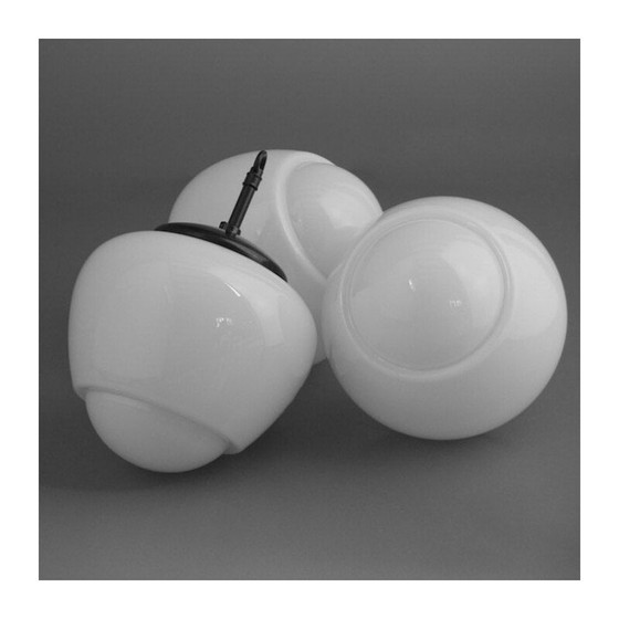 Image 1 of Hängelampe aus Glas und Bakelit