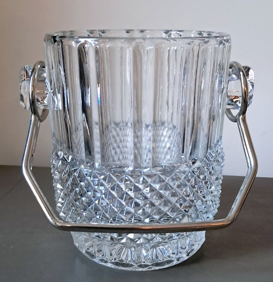 Image 1 of Eiseimer aus Glas, 1970