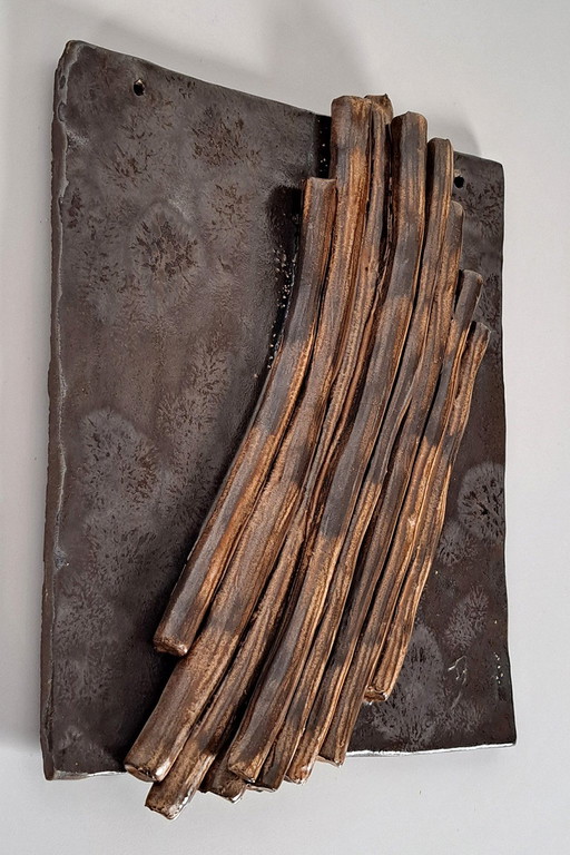 Keramisches Wandschild