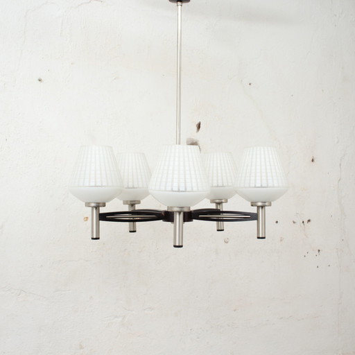 Vintage Kronleuchter aus Mahagoni