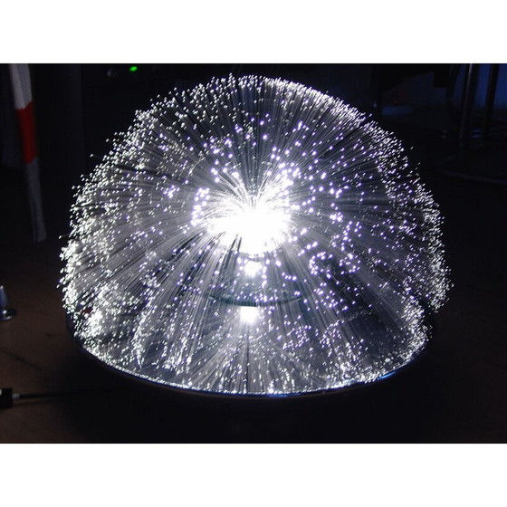 Image 1 of alte faseroptische Lampe Carrara, Italien 1970